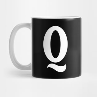 Letter Q Mug